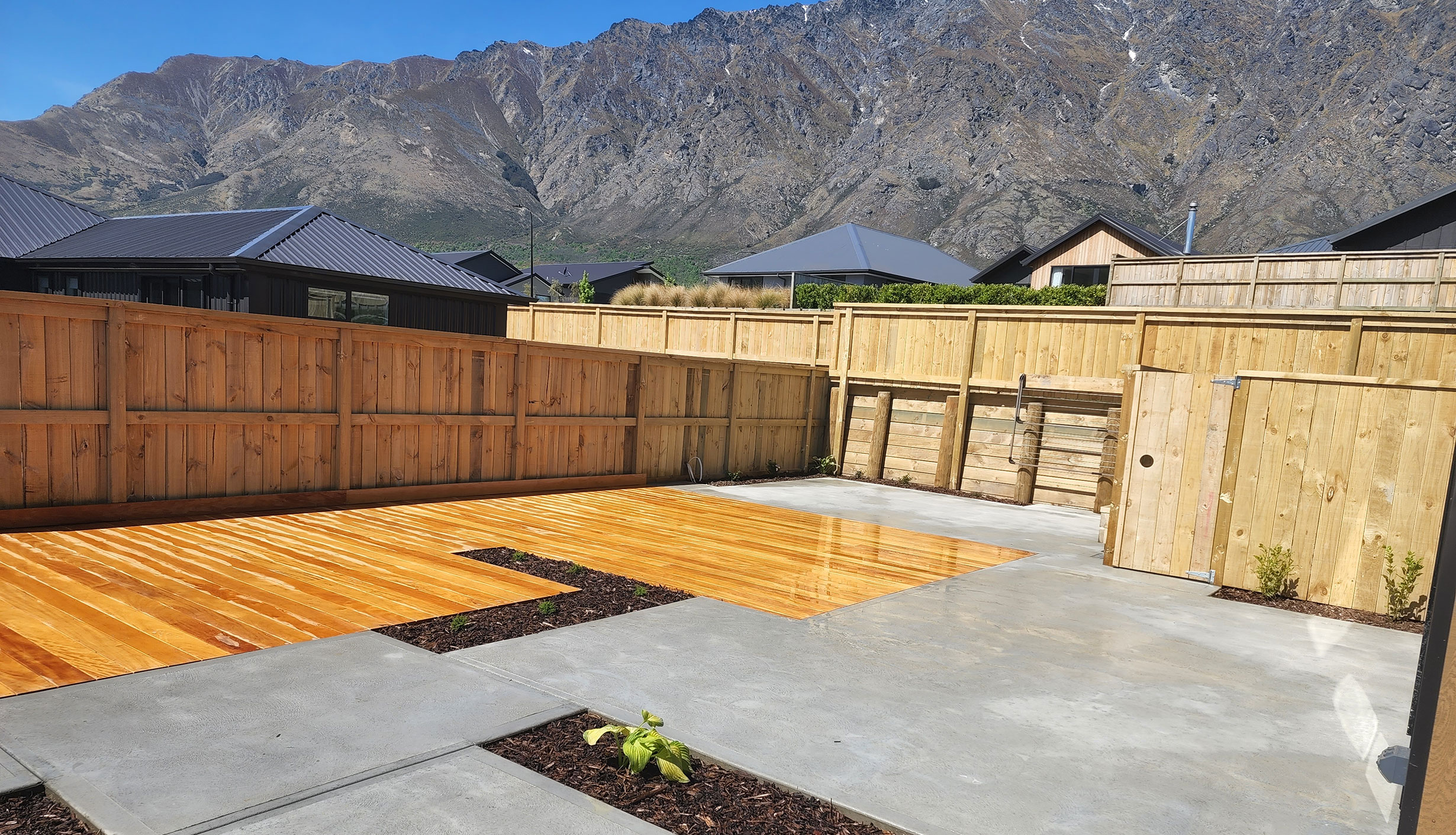 fencing and retaining walls