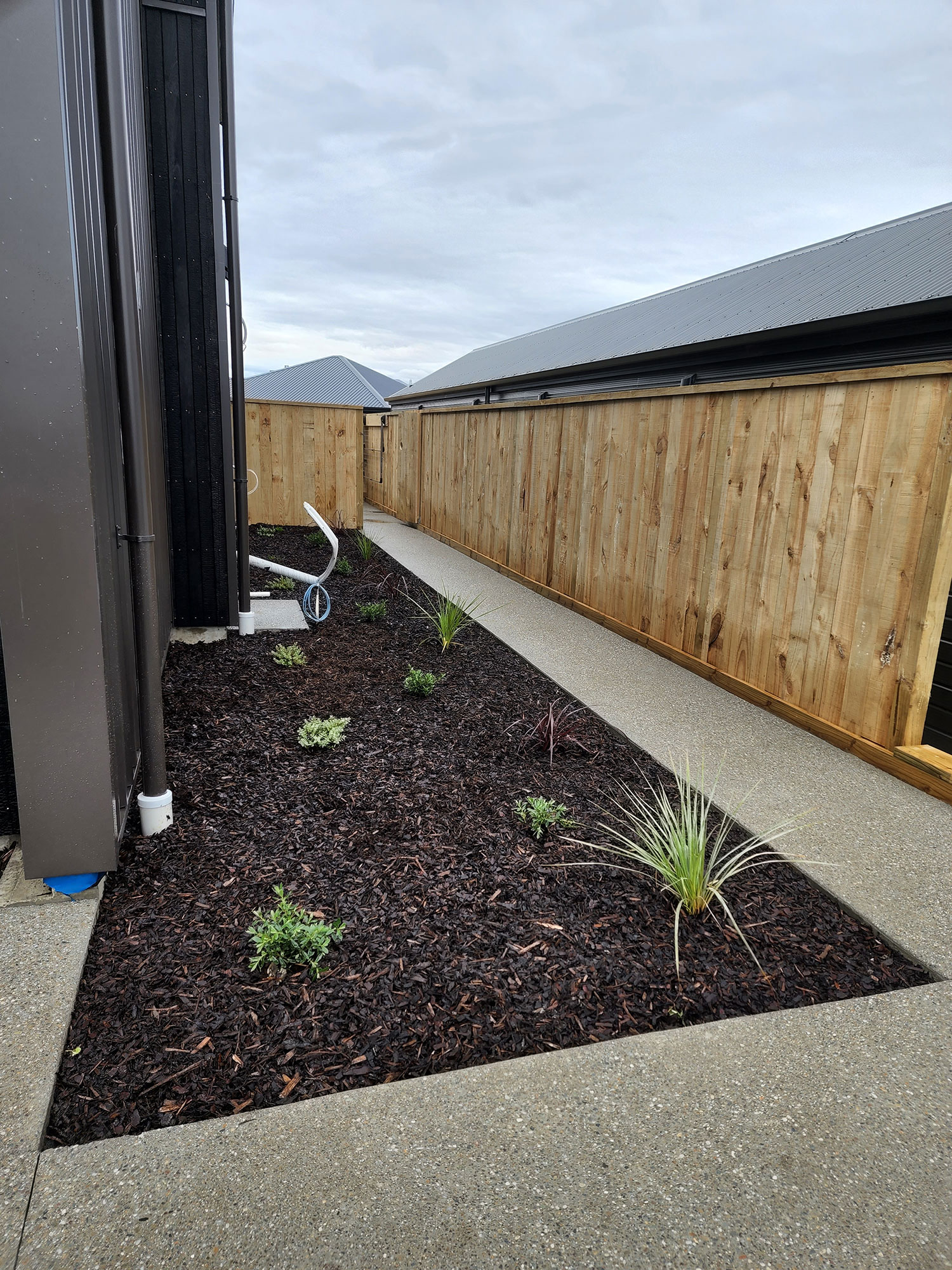 fencing and path